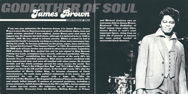James Brown - Godfather Of Soul | Spectrum Music (065 479-2) - 2
