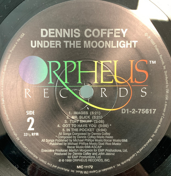 Dennis Coffey - Under The Moonlight | Orpheus Records (D1-75617) - 2