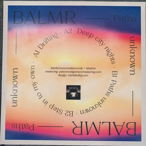 Balmr - Paths Unknown | SOFA MOVEMENTS RECORDS (SMR004) - 2 Balmr - Paths Unknown | SOFA MOVEMENTS RECORDS (SMR004) - 2