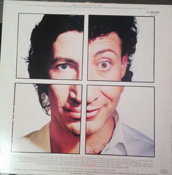 The Motels - All Four One = Todos Para Uno | Capitol Records (10C 066-400096) - 2