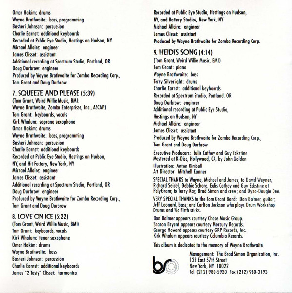 Tom Grant - In My Wildest Dreams | Verve Forecast (849 530-2) - 4