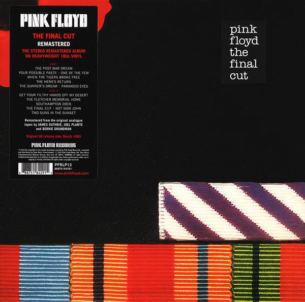 Pink Floyd - The Final Cut | Pink Floyd Records (PFRLP12)