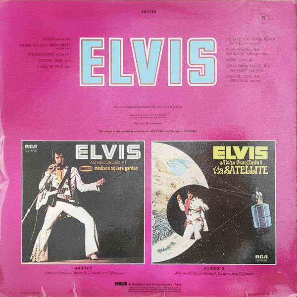 Elvis Presley - Elvis | RCA (461010) - 2