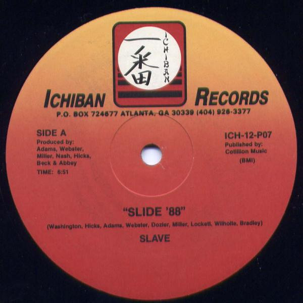 Slave - Slide  '88 | Ichiban Records (ICH-12-P07) - main