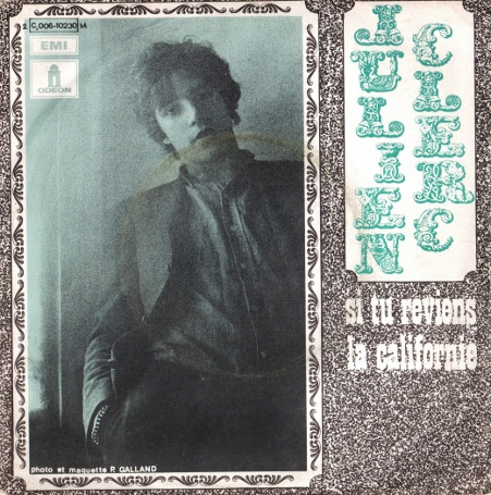 Julien Clerc - Si Tu Reviens / La Californie | Odeon (2 C006-10230 M)