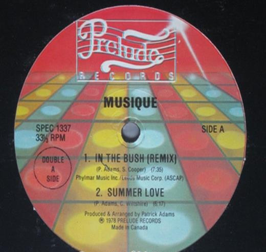 Musique / Daybreak - In The Bush / Everybody Get Off | Prelude Records (SPEC-1337) - main Musique / Daybreak - In The Bush / Everybody Get Off | Prelude Records (SPEC-1337) - main