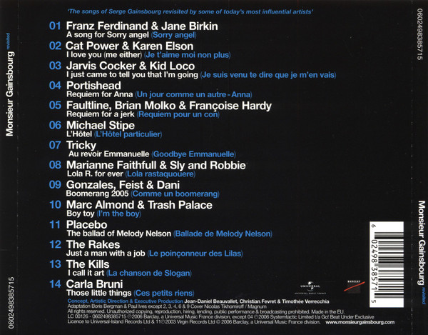 Various - Monsieur Gainsbourg Revisited | Barclay (0602498385715) - 2