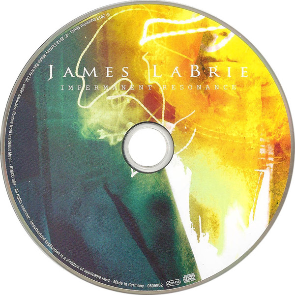 James LaBrie - Impermanent Resonance CD | Inside Out Music (IOMCD 384) - 3 James LaBrie - Impermanent Resonance CD | Inside Out Music (IOMCD 384) - 3