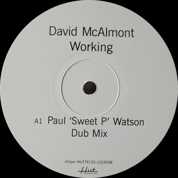 David McAlmont - Working | Hut Recordings (HUTTX135) - 2 David McAlmont - Working | Hut Recordings (HUTTX135) - 2