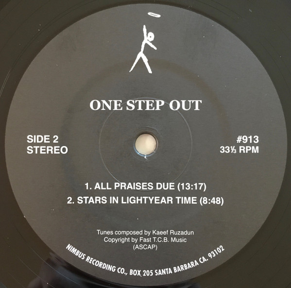 Creative Arts Ensemble With B.J. Crowley - One Step Out | Nimbus West Records (NS-913) - 3