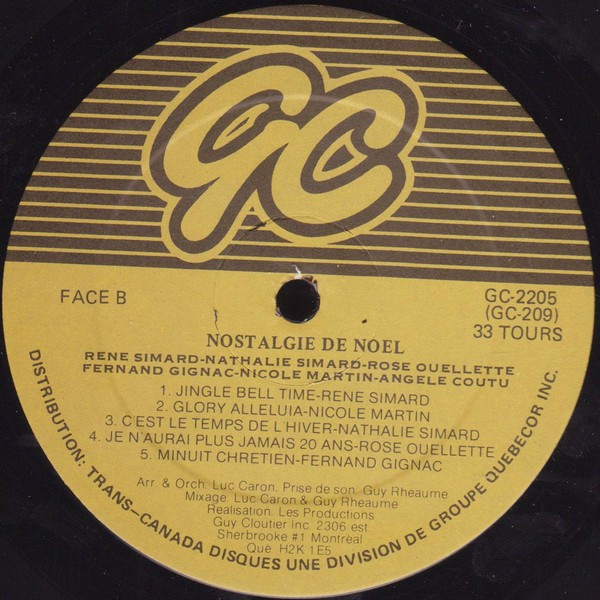 Various - Nostalgie De Noël | GC (GC-2205) - 4