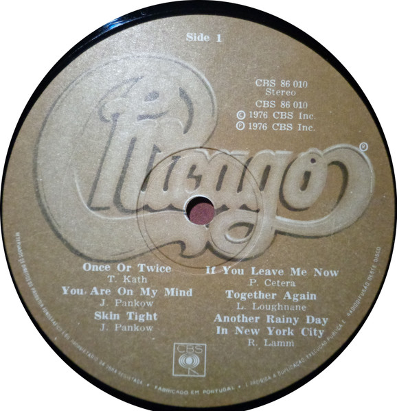 Chicago - Chicago X | CBS (CBS 86010) - 2