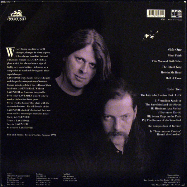 The Perc Meets The Hidden Gentleman - Lavender | Strange Ways Records (WAY 20) - 2