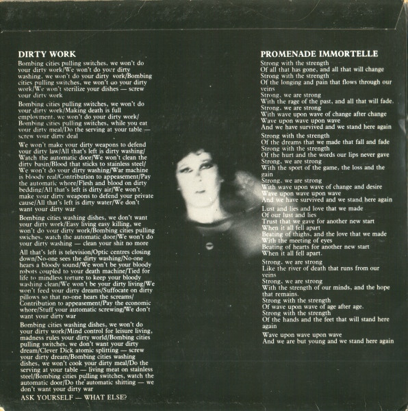 Poison Girls - All Systems Go | Crass Records (421984/8) - 2 Poison Girls - All Systems Go | Crass Records (421984/8) - 2