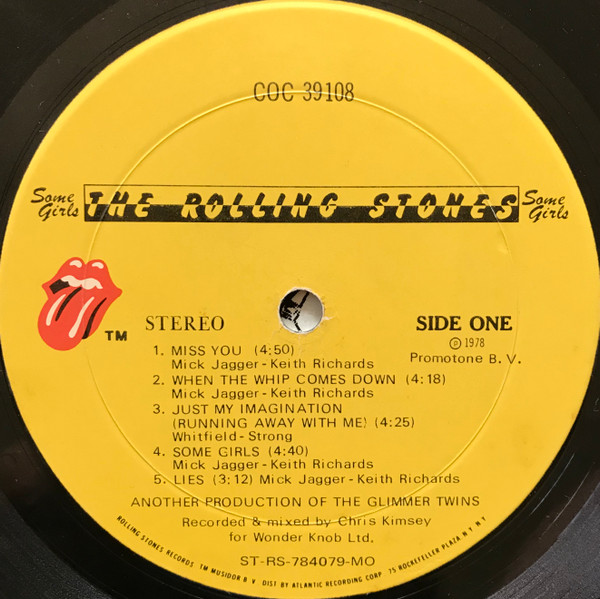 The Rolling Stones - Some Girls | Rolling Stones Records (COC 39108) - 3 The Rolling Stones - Some Girls | Rolling Stones Records (COC 39108) - 3