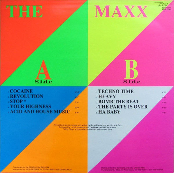 The Maxx - The Album | CIM (499L006) - 2