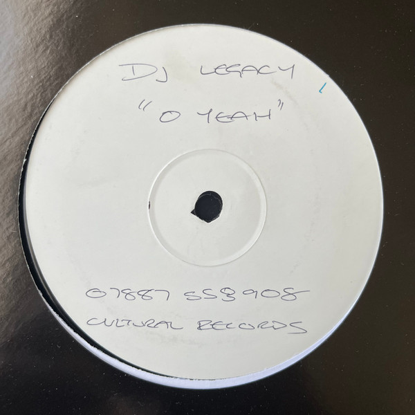DJ Legacy - Dil / O Yeah | Cultural Records (JAY002) - 2