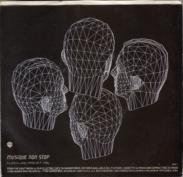 Kraftwerk - Musique Non Stop | Warner Bros. Records (7-28532) - 2