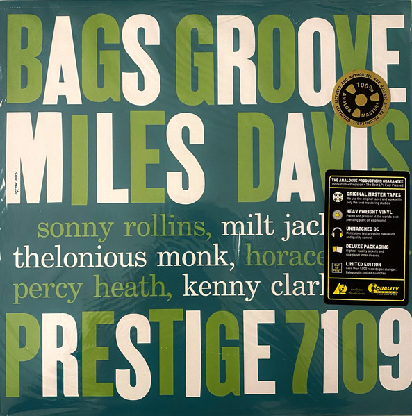 Miles Davis - Bags Groove | Analogue Productions (APRJ 7109) - main