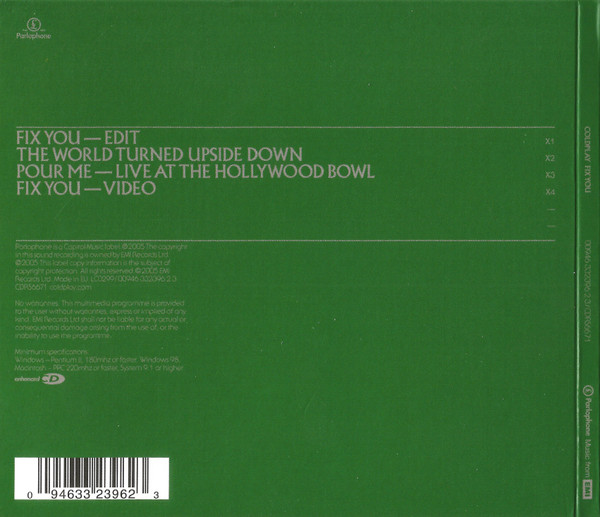 Coldplay - Fix You | Parlophone (00946 332396 2 3) - 2