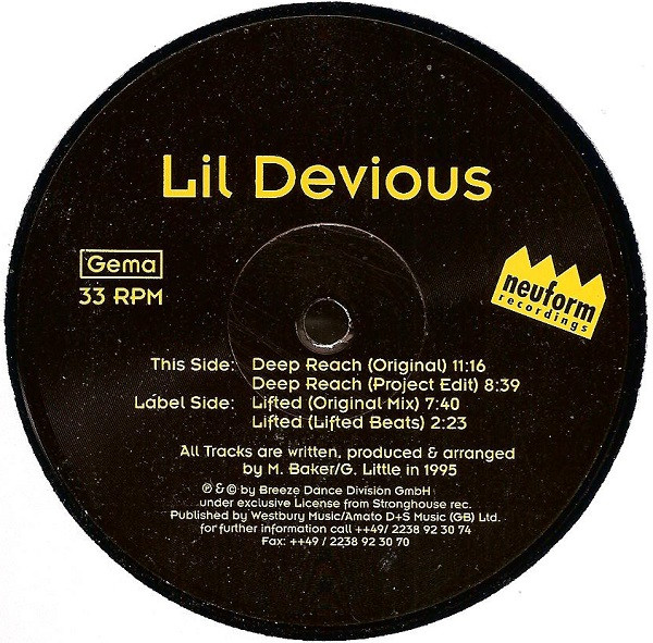 Lil' Devious - Lifted | Neuform Recordings (none) - main Lil' Devious - Lifted | Neuform Recordings (none) - main