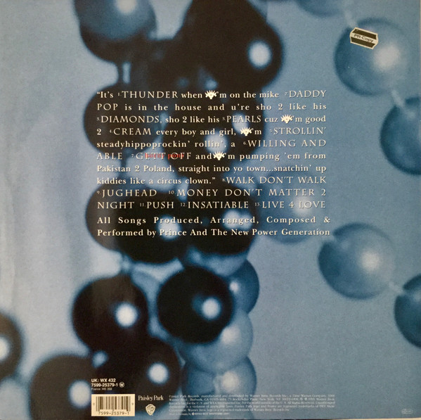 Prince & The New Power Generation - Diamonds And Pearls | Paisley Park (7599-25379-1) - 2
