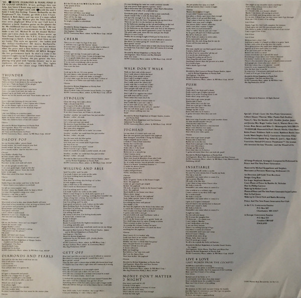 Prince & The New Power Generation - Diamonds And Pearls | Paisley Park (7599-25379-1) - 4