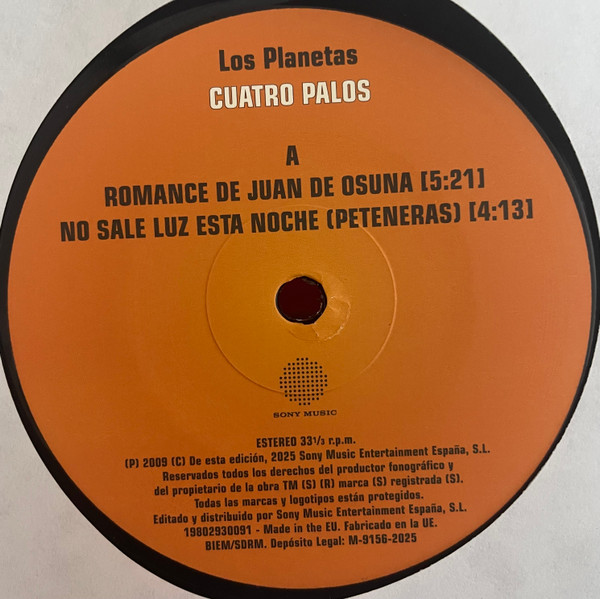 Los Planetas - Cuatro Palos | Sony Music (19802930091) - 3 Los Planetas - Cuatro Palos | Sony Music (19802930091) - 3