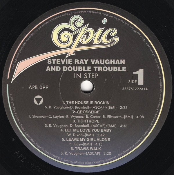 Stevie Ray Vaughan & Double Trouble - In Step | Analogue Productions (APB 099) - 2