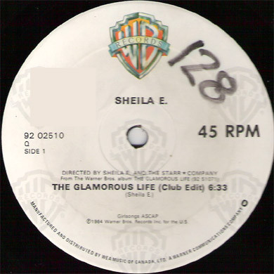 Sheila E. - The Glamorous Life (12") [Vinyl] | Warner Bros. Records (92 02510) - 2
