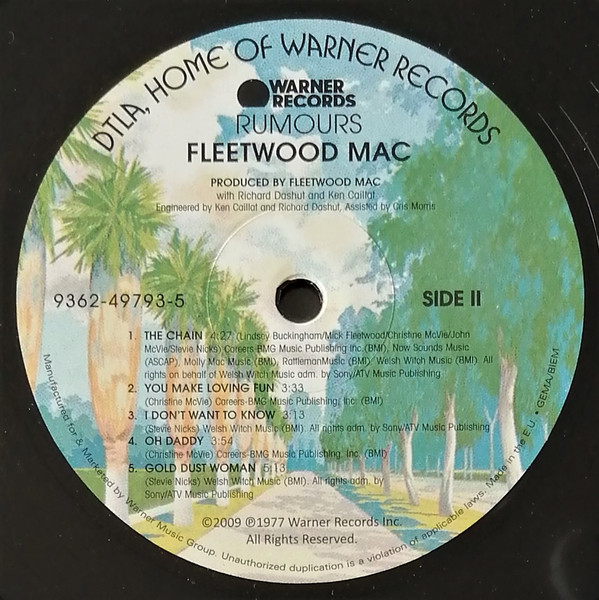 Fleetwood Mac - Rumours | Warner Records (9362-49793-5) - 4