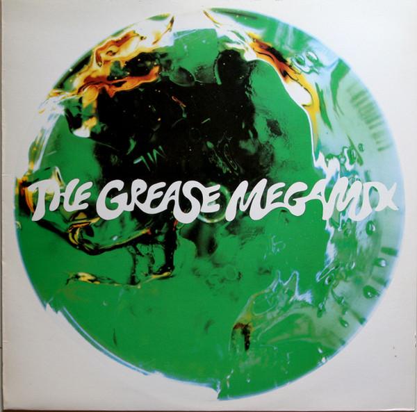 John Travolta & Olivia Newton-John - The Grease Megamix | Polydor (879 411-1) - main