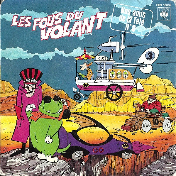 Francis Scaglia - Les Fous Du Volant | CBS (CBS 10867)