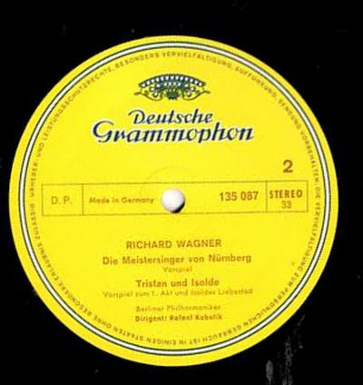 Richard Wagner - Vorspiele Und Isoldes Liebestod | Deutsche Grammophon (135 087) - 3