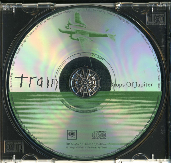 Train - Drops Of Jupiter | Sony Records Int'l (SRCS 2469) - 3