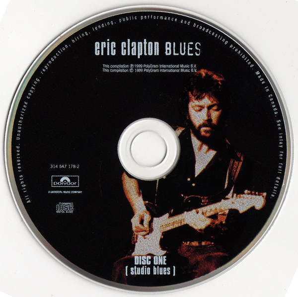 Eric Clapton - Blues (2CD) [CD] | Polydor (314 547 178-2) - 3