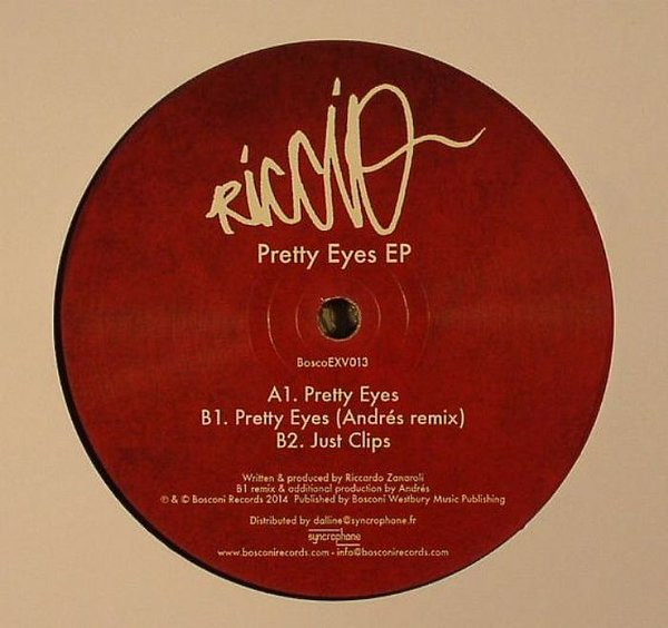Riccio - Pretty Eyes Ep (Andrés Remix) | Bosconi Extra Virgin (BoscoEXV013) - main Riccio - Pretty Eyes Ep (Andrés Remix) | Bosconi Extra Virgin (BoscoEXV013) - main