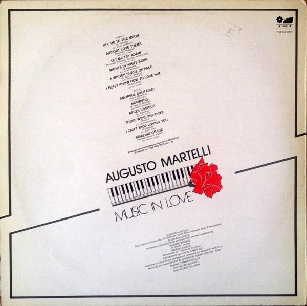 Augusto Martelli - Music In Love | Five (FM 13507)