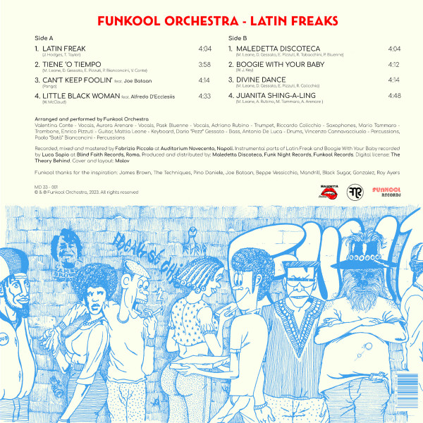 Funkool Orchestra - Latin Freaks | Funkool Records (MD 33 - 001) - 2 Funkool Orchestra - Latin Freaks | Funkool Records (MD 33 - 001) - 2