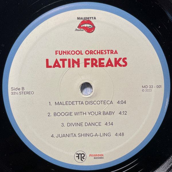 Funkool Orchestra - Latin Freaks | Funkool Records (MD 33 - 001) - 4 Funkool Orchestra - Latin Freaks | Funkool Records (MD 33 - 001) - 4
