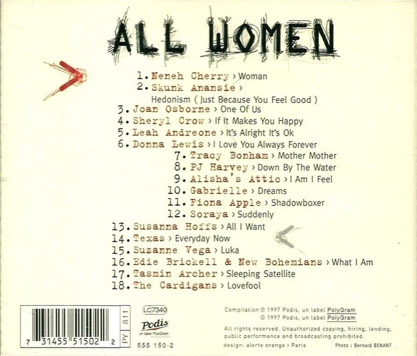 Various - All Women | Podis (555 150-2) - 2