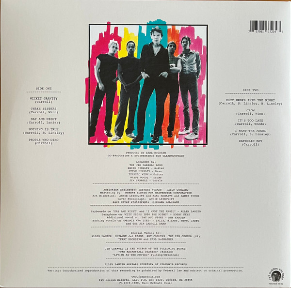 The Jim Carroll Band - Catholic Boy | Fat Possum Records (FP1723-4) - 3 The Jim Carroll Band - Catholic Boy | Fat Possum Records (FP1723-4) - 3