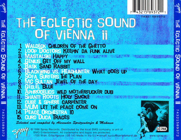 Various - The Eclectic Sound Of Vienna 2 | Spray Records (74321 58937 2) - 2 Various - The Eclectic Sound Of Vienna 2 | Spray Records (74321 58937 2) - 2