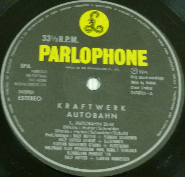 Kraftwerk - Autobahn | Parlophone (2400701) - 3