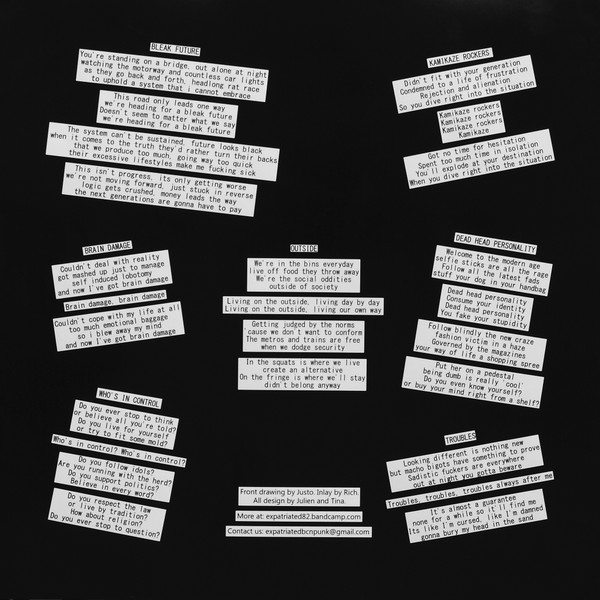 Expatriated - Bleak Future | Spunky Records (SR 02) - 4 Expatriated - Bleak Future | Spunky Records (SR 02) - 4