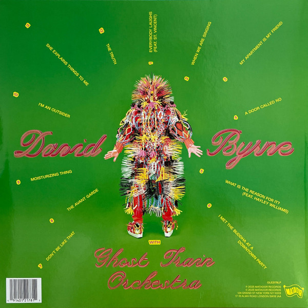 David Byrne With Ghost Train Orchestra - Who Is The Sky? | Matador (OLE2178LP) - 2
