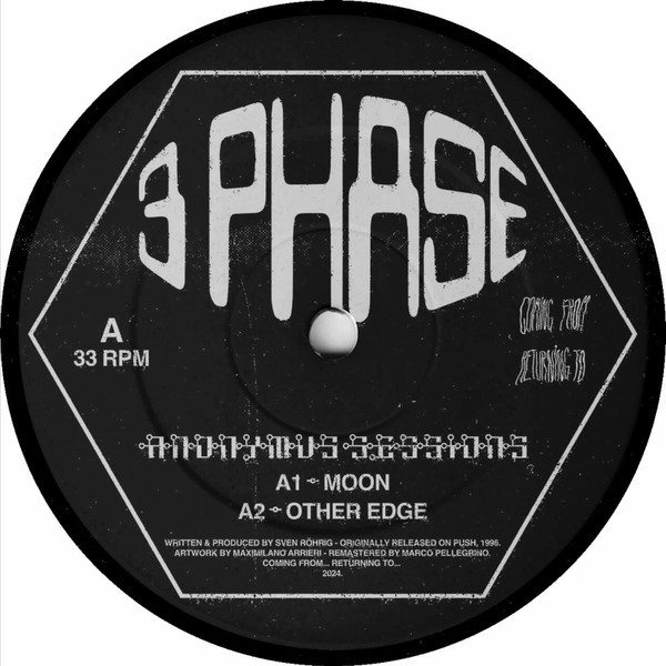 3 Phase - Anonymous Sessions | Coming From... Returning To... (CFRT004)