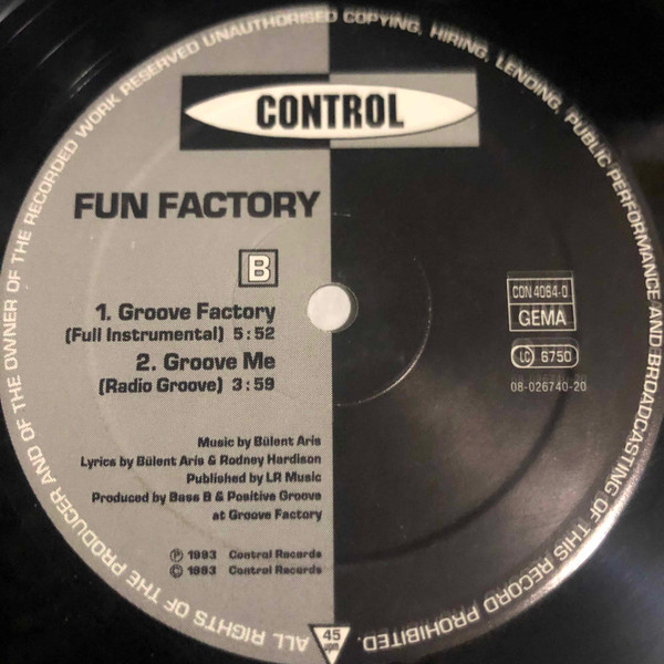 Fun Factory - Groove Me | Control (CON 4064-0)