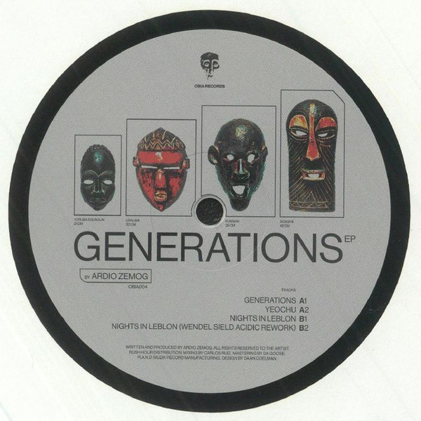 Ardio Zemog - Generations Ep | Obia Records (OBIA004)