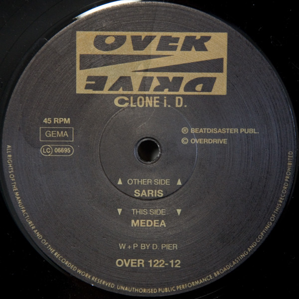 Clone I.D. - Saris / Medea | Overdrive (OVER 122-12) - main